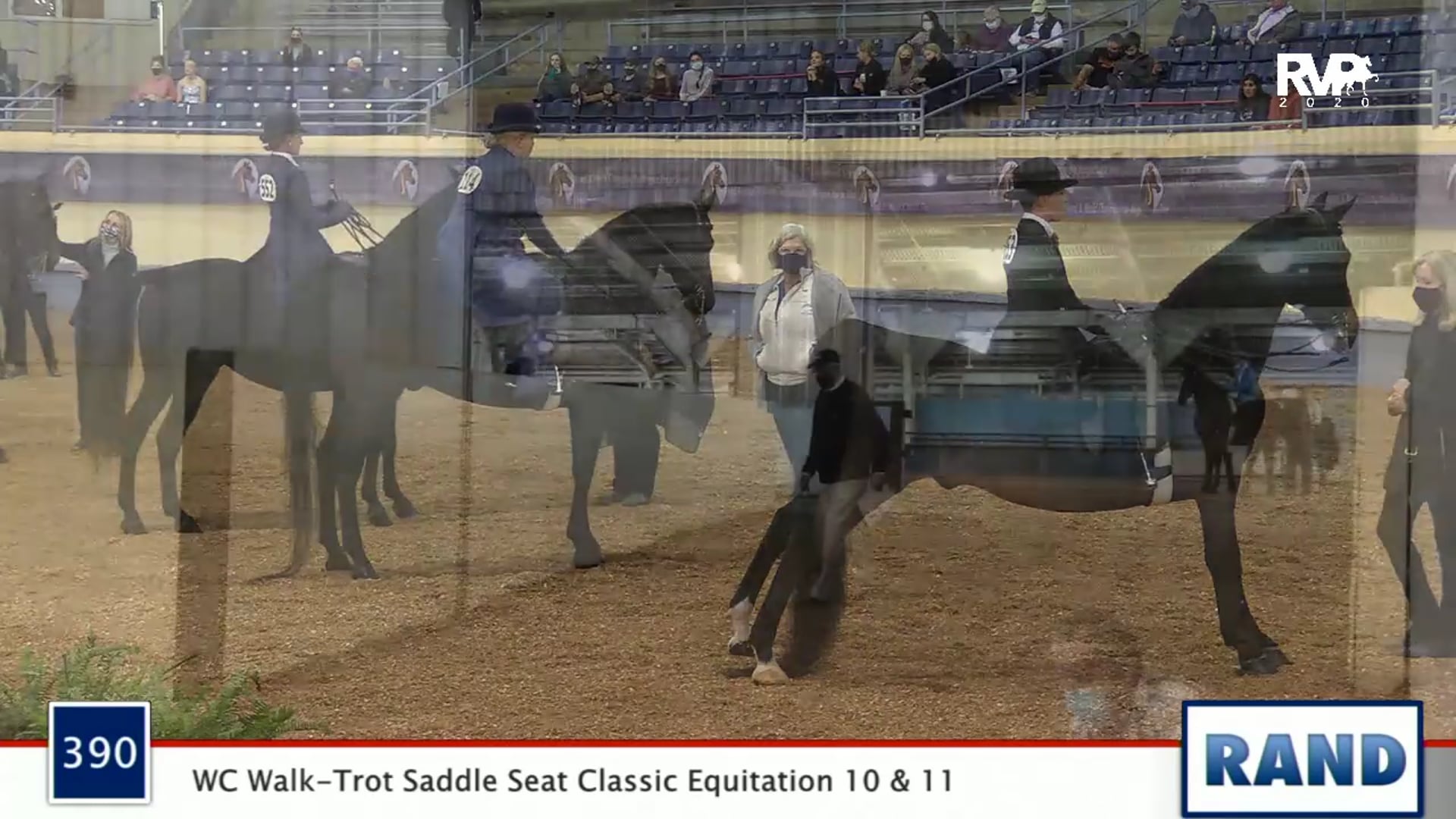 2020 MGN - 390 WC Walk-Trot Saddle Classic Equitation 10 & 11