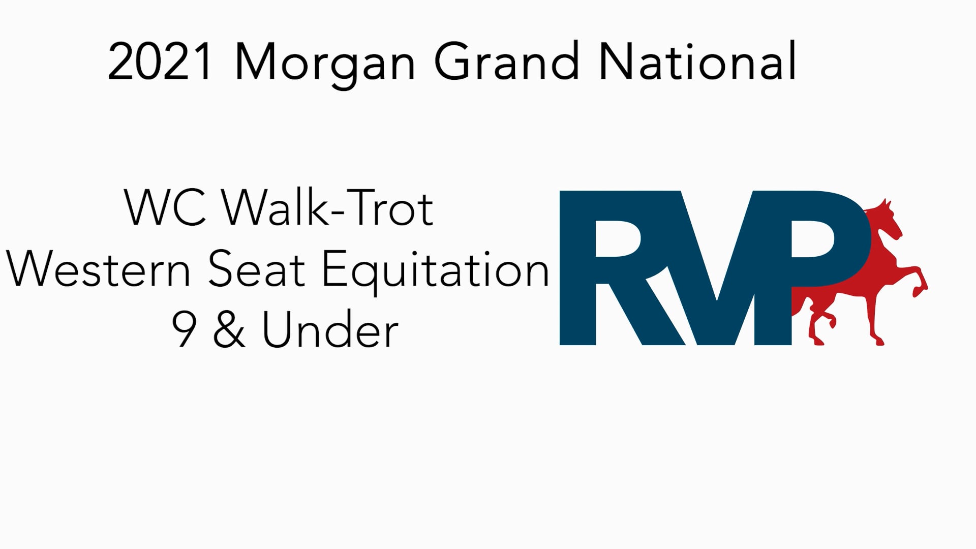MGN21 - Class 367 - WC Walk - Trot Western Seat Equitation 9 & Under.mp4