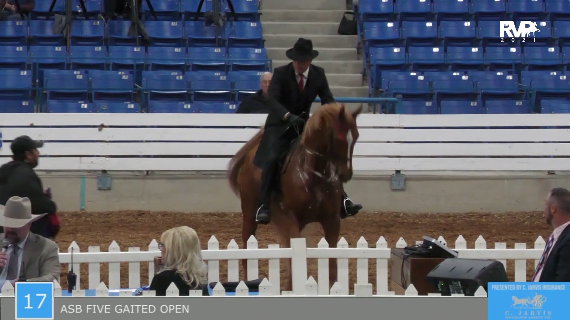 SSSF21 - Class 17 - ASB Five Gaited Open