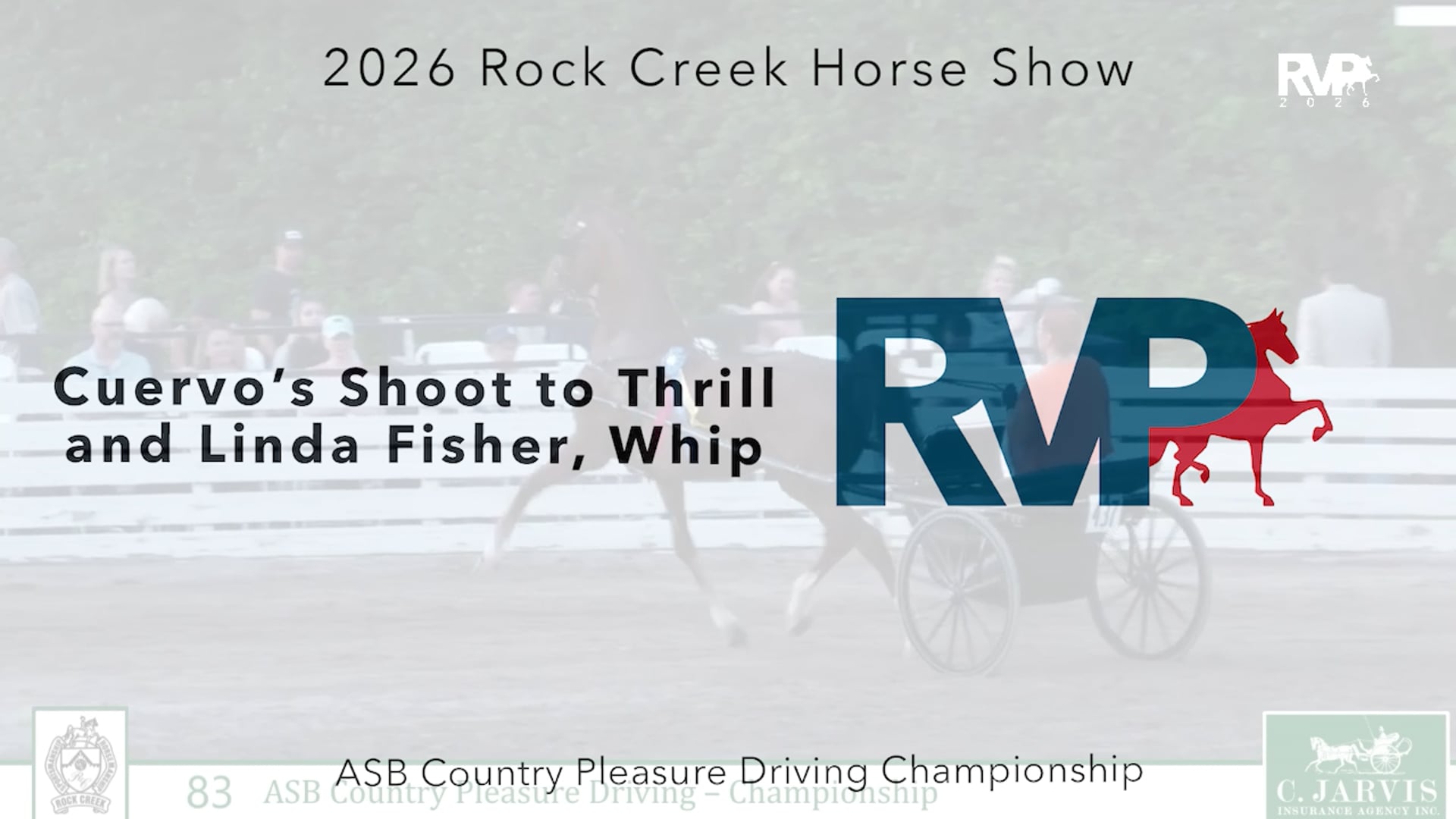 RC26 - Class 83 - Cuervo's Shoot to Thrill and Linda Fisher, Whip