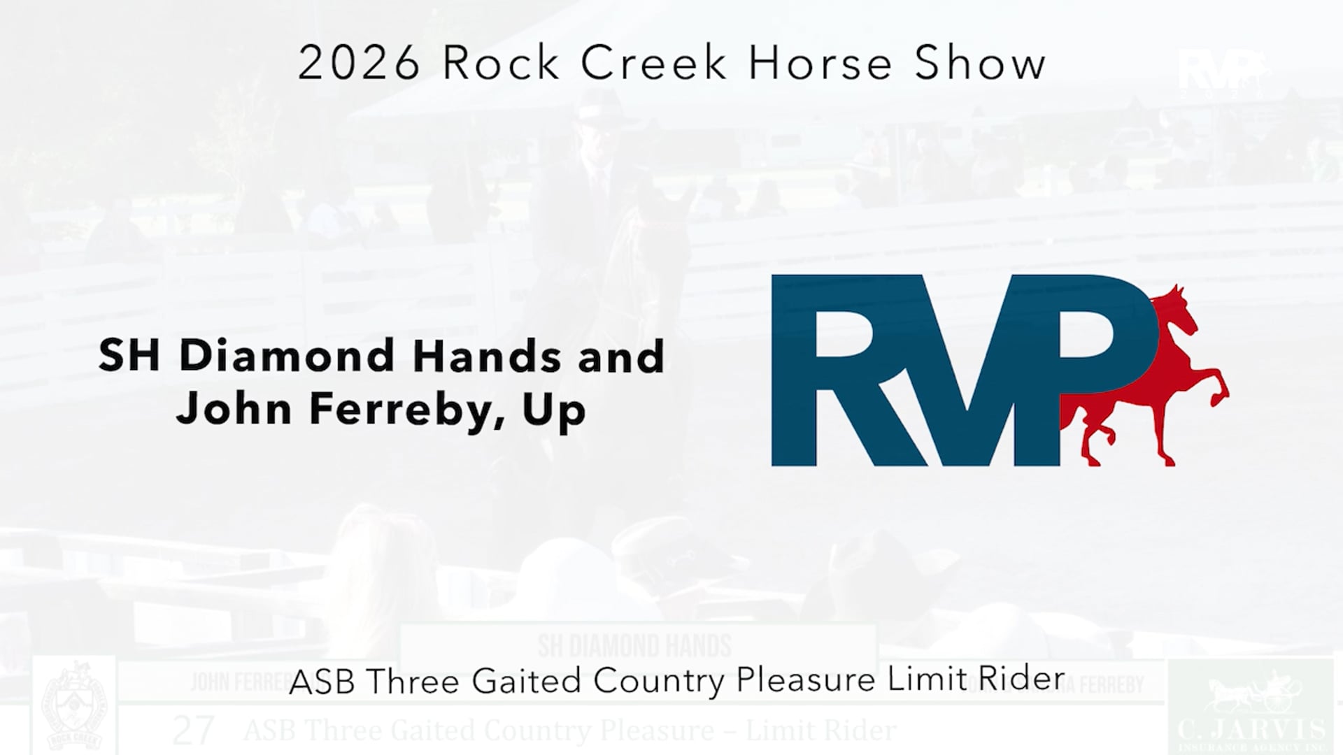 RC26 - Class 27 - SH Diamond Hands and John Ferreby, Up