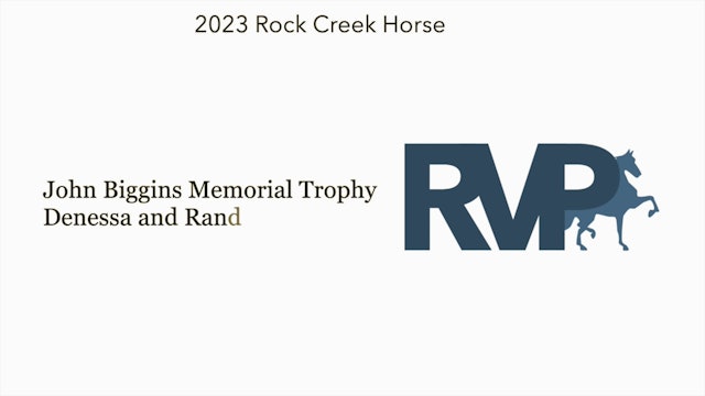 RC23 - John Biggins Memorial Trophy Denessa and Randy Harper