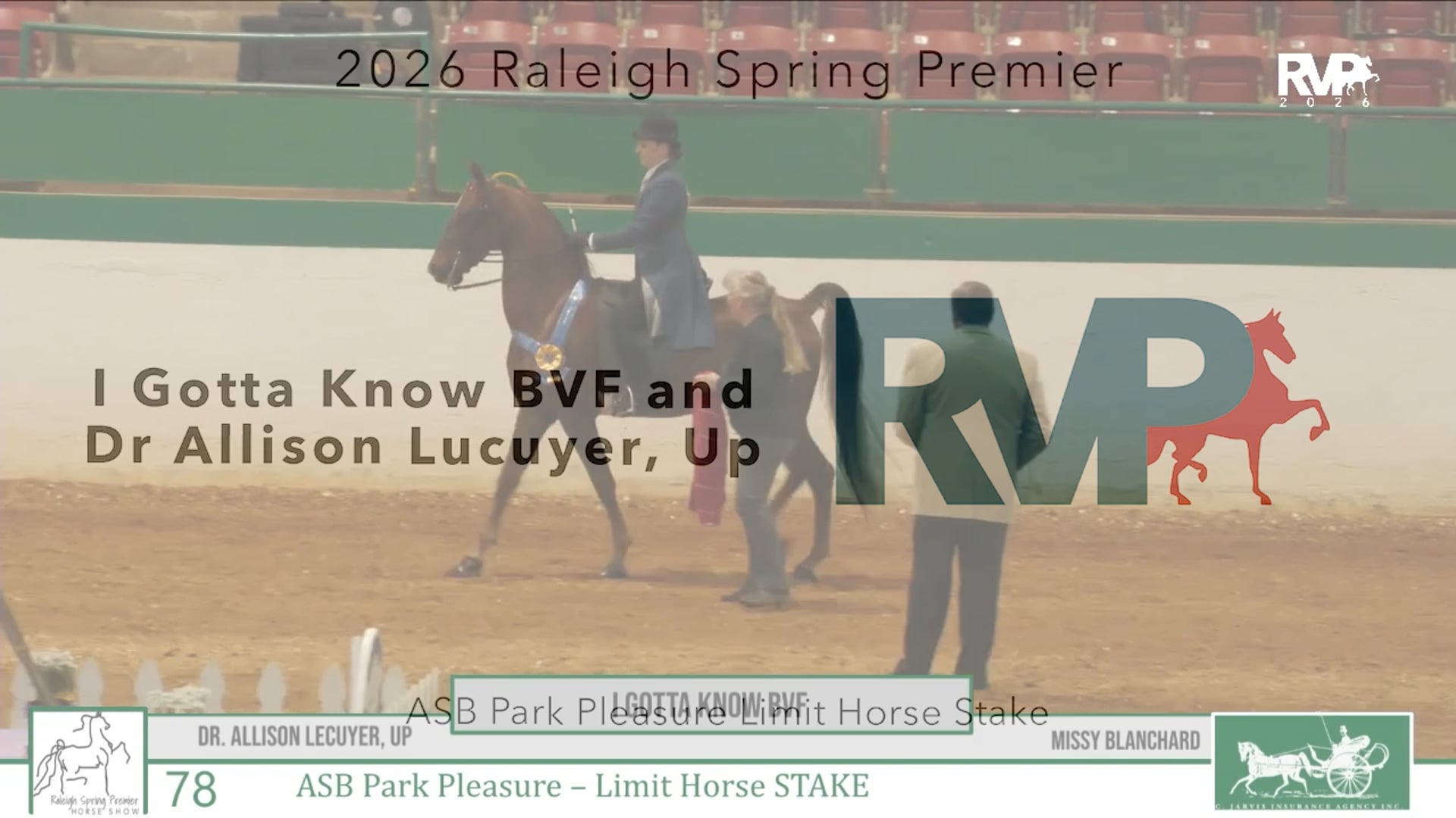 RSP26 - Class 78 - I Gotta Know BVF and Dr Allison Lucuyer, Up