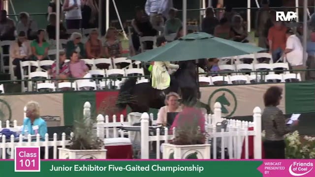 2015 LJL - Class 101 Junior Exhibitor...