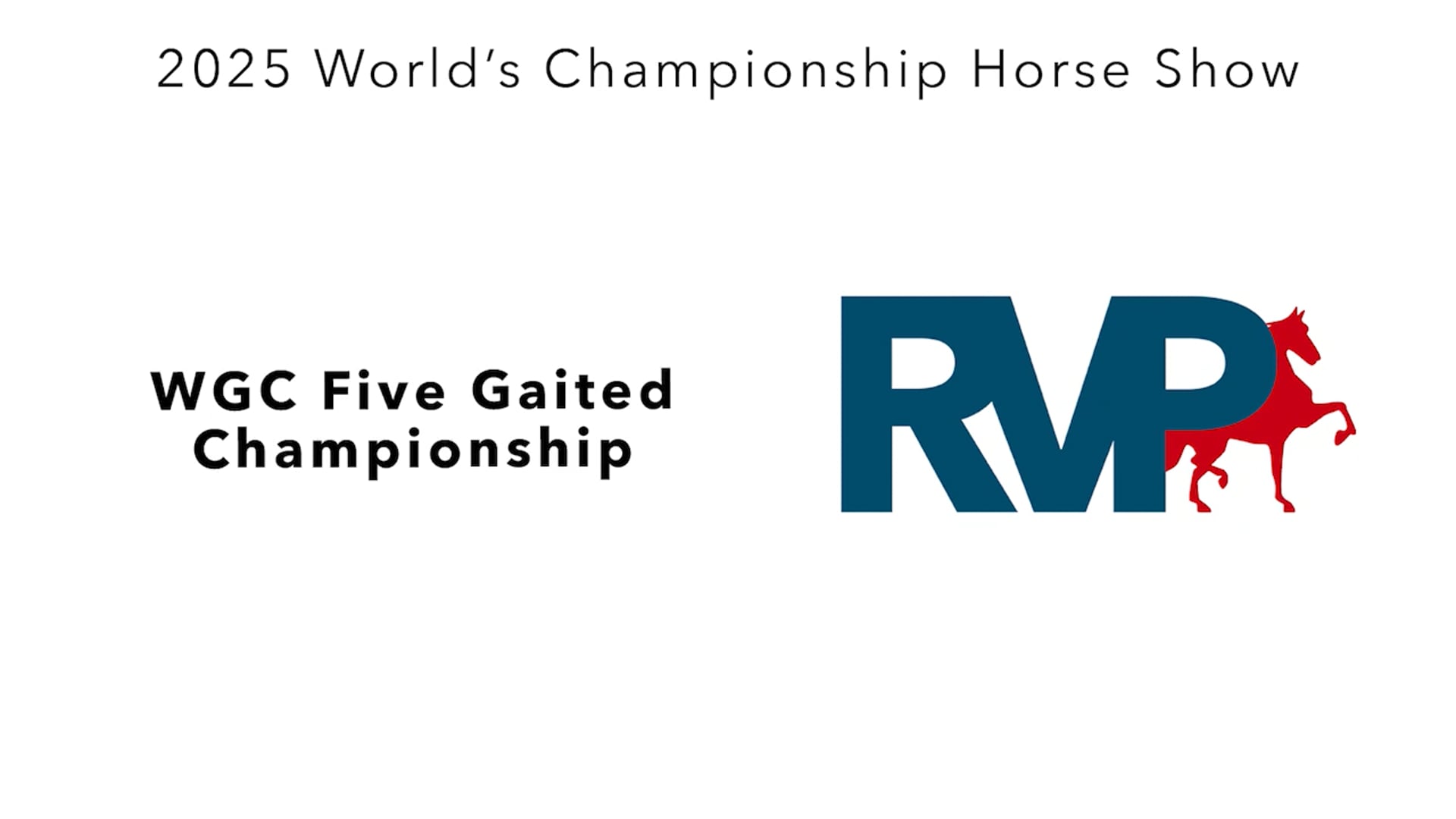 WCHS25 - Class 236 - WGC Five Gaited Championship