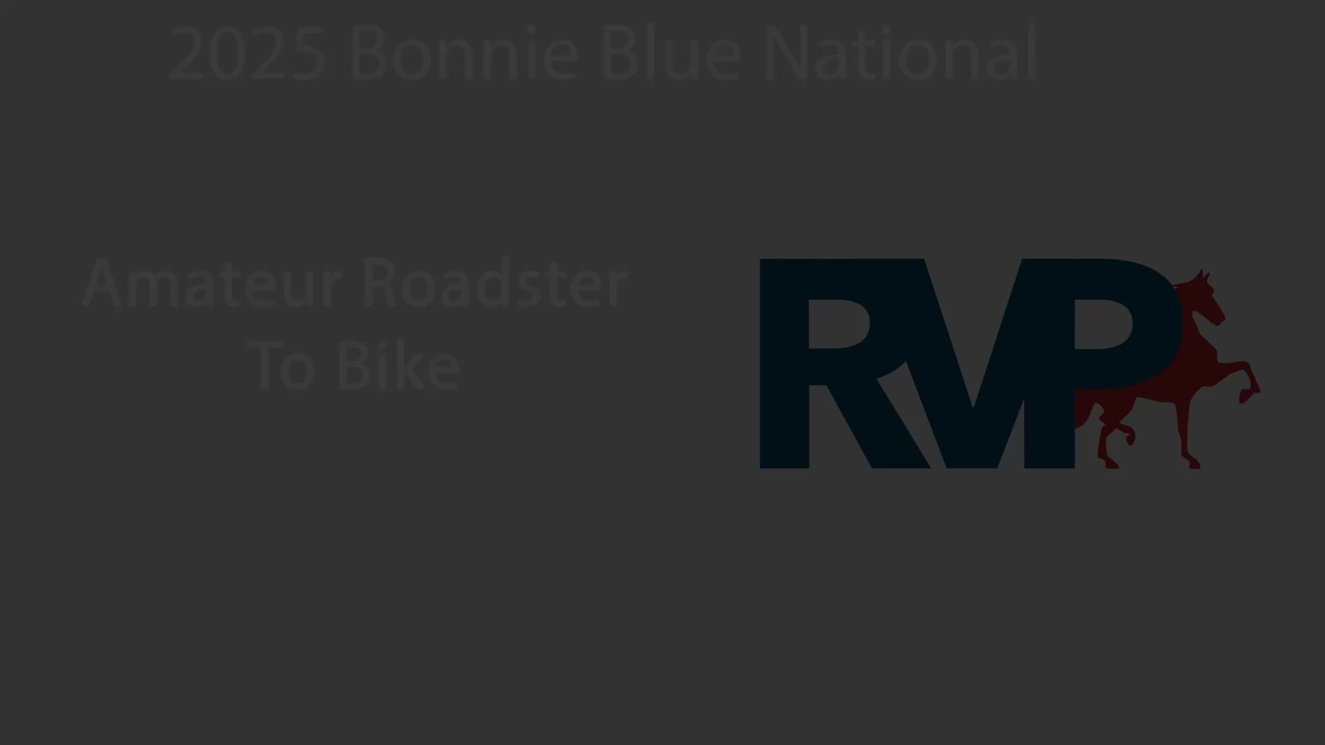 BB25 - Class 16 - Amateur Roadster To Bike