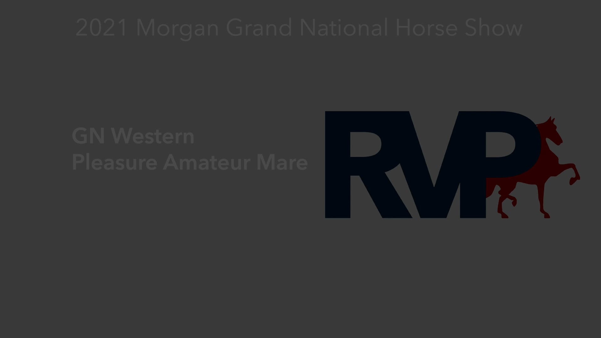 MGN21 - Class 344 - GN Western Pleasure Amateur Mare