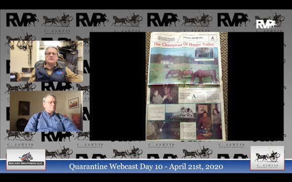 Quarantine Webcast - April 21 - Day 10