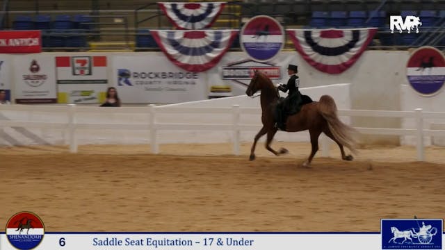 SC25 - Class 6 - Saddle Seat Equitati...