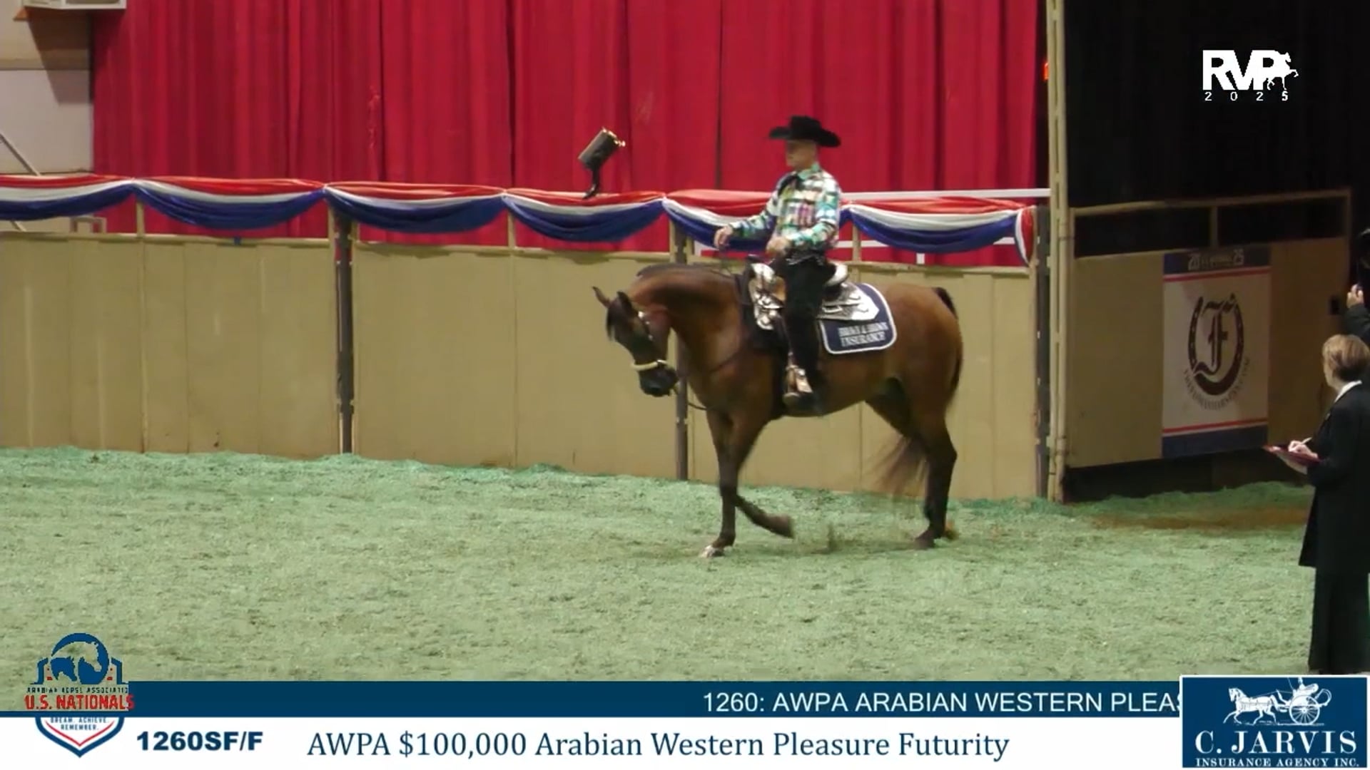AN25 - Class 1260 - AWPA $100,000 Arabian Western Pleasure Futurity