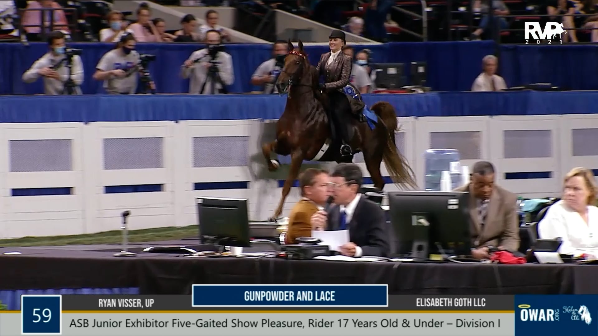 WCHS21 - Class 59 - Gunpowder And Lace and Ryan Visser, Up