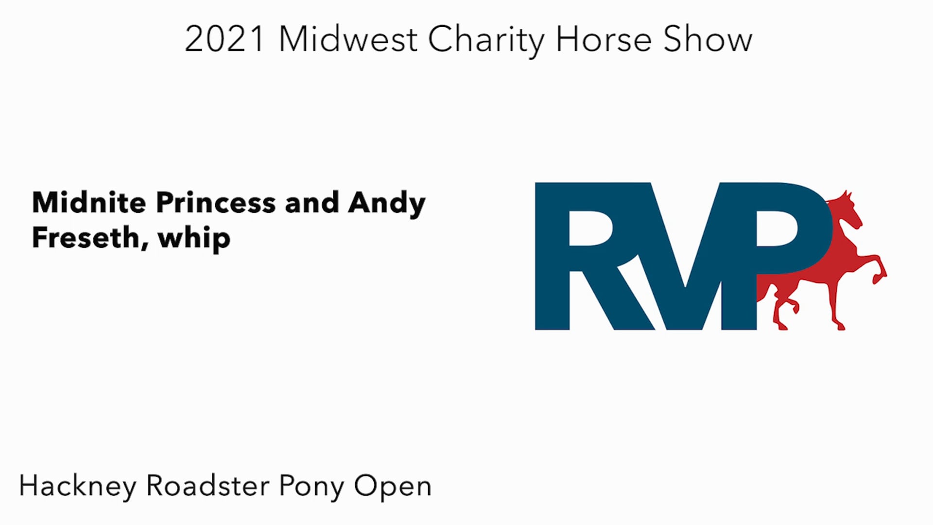MW21 - Class 86 - Midnite Princess and Andy Freseth, whip