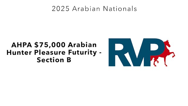 AN25 - Class 1507b - AHPA $75,000 Ara...