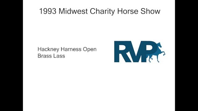 1993 Midwest Charity - Hackney Harnes...