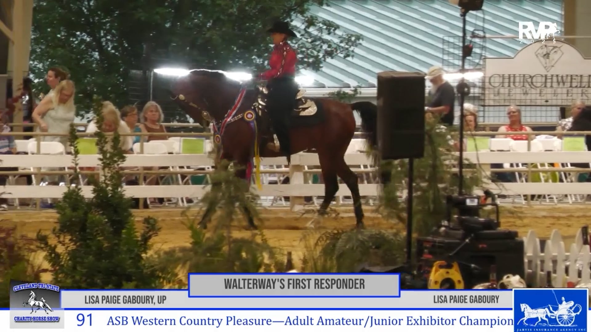 CTS25 - Class 91 - Walterway's First Responder and Lisa Paige Gaboury, Up