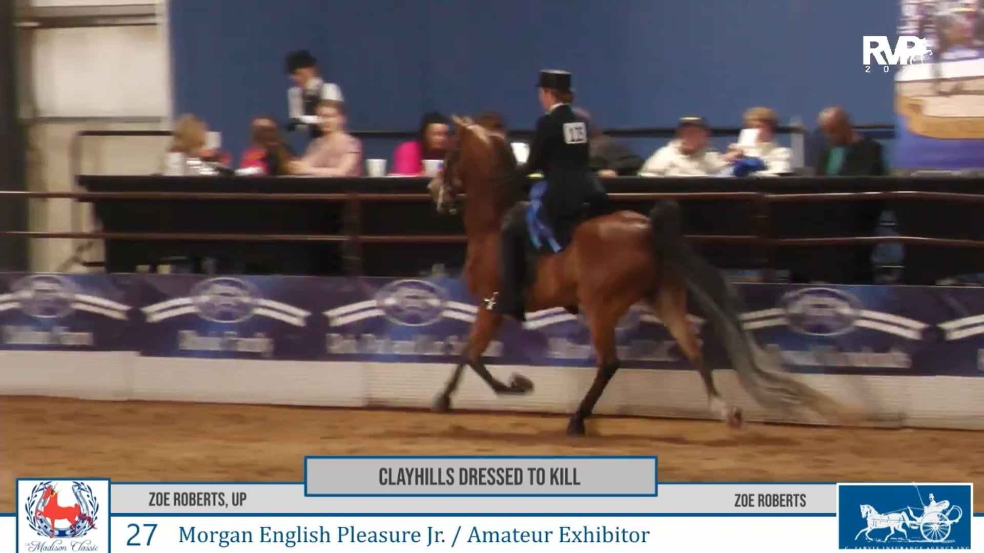 MC25 - Class 27 - Clayhills Dressed to Kill and Zoe Roberts, Up