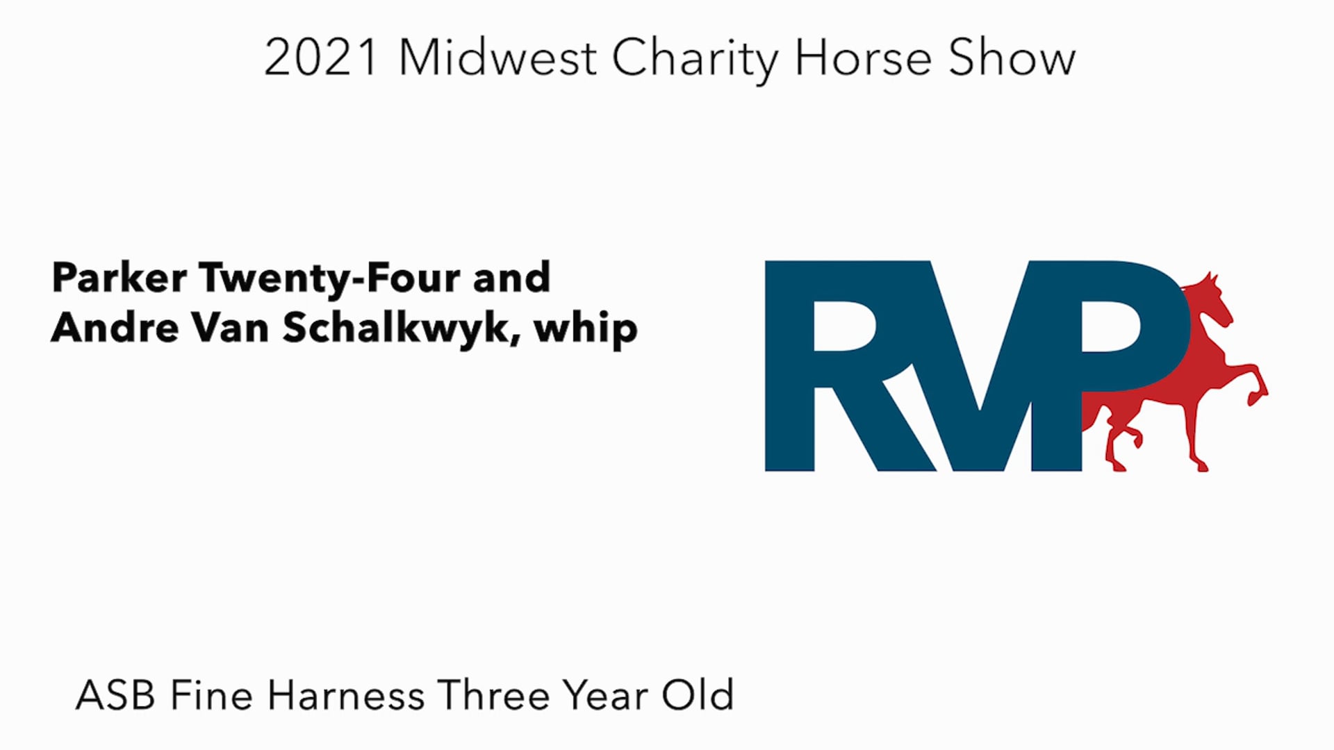 MW21 - Class 42 - Parker Twenty-Four and Andre Van Schalkwyk, whip