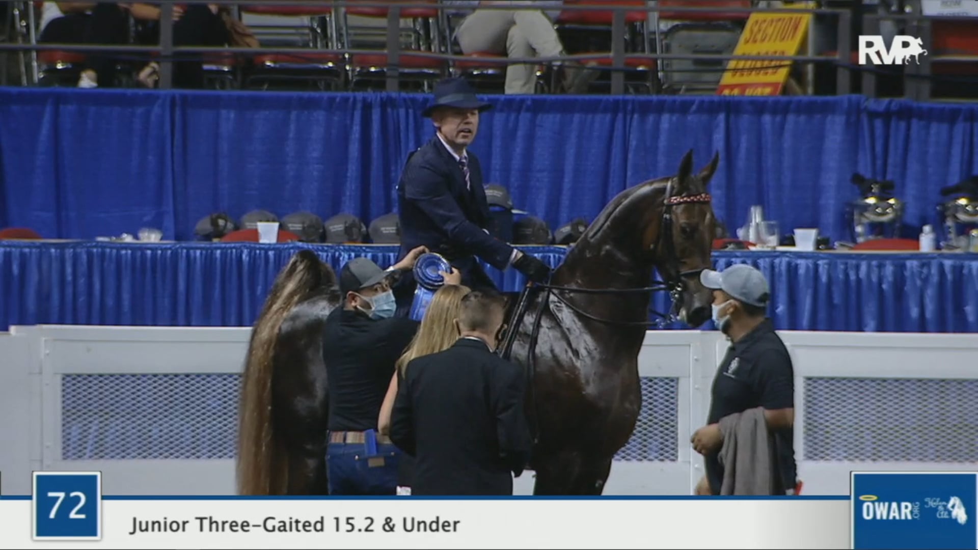 WCHS 2020 Class 72 - Junior Three-Gaited 15.2 & Under