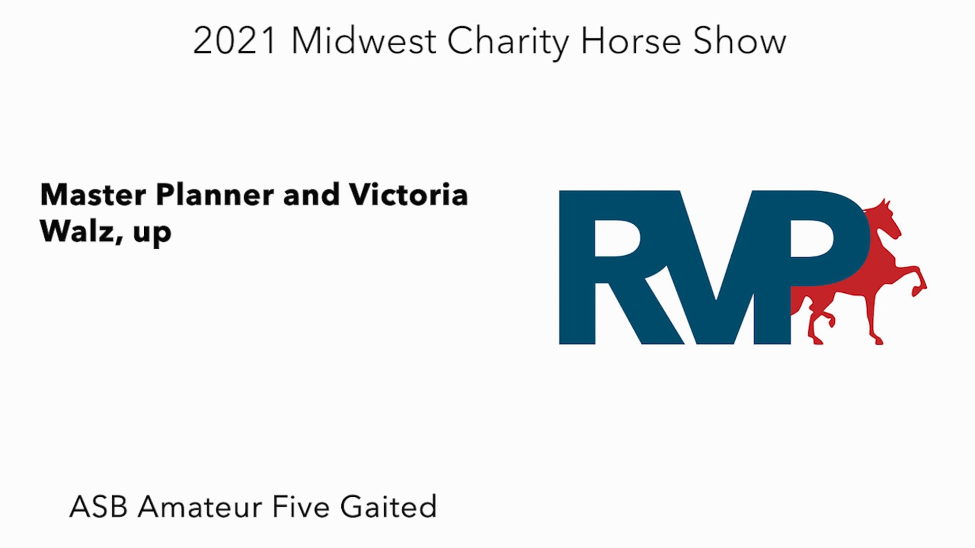 MW21 - Class 71 - Master Planner and Victoria Walz, up