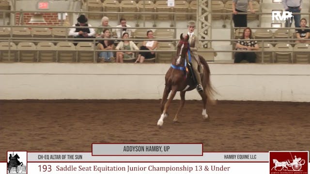 MW25 - Class 193 - Addyson Hamby, Up ...