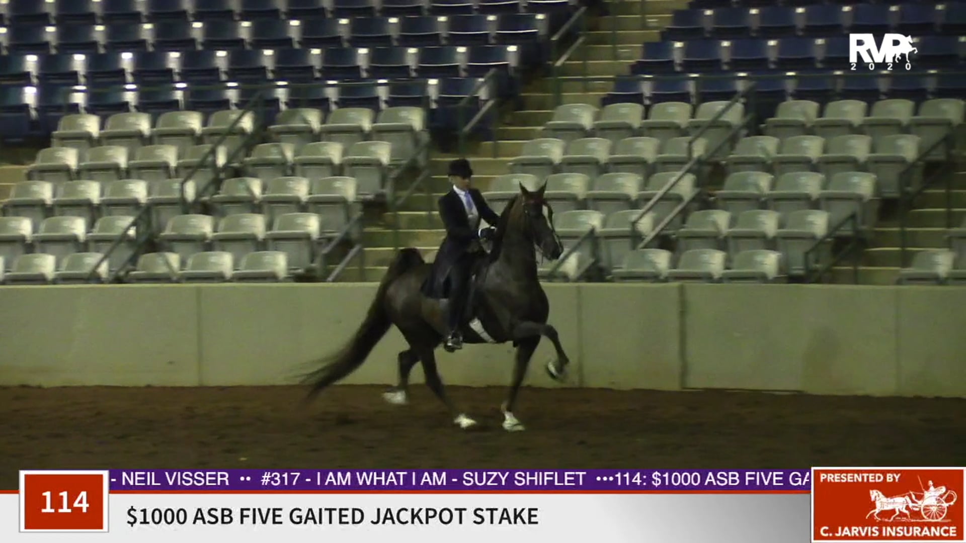 2020 SSFF - Class 114 $1000 ASB Five Gaited Jackpot Stake