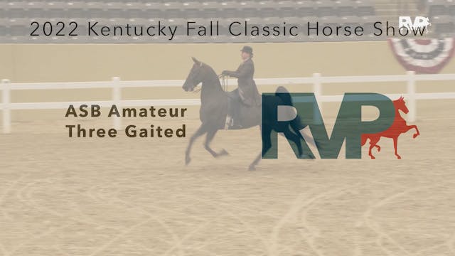KYFC22 - Class 13 - ASB Amateur Three...