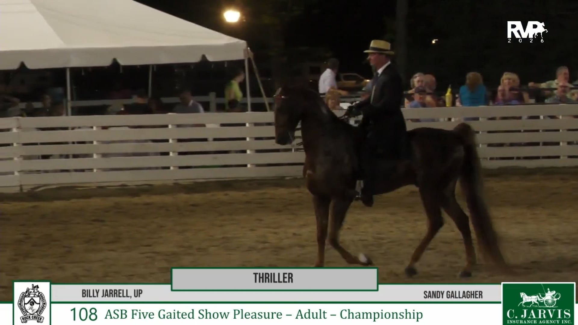 RC26 - Class 108 - Thriller and Billy Jarrell, Up