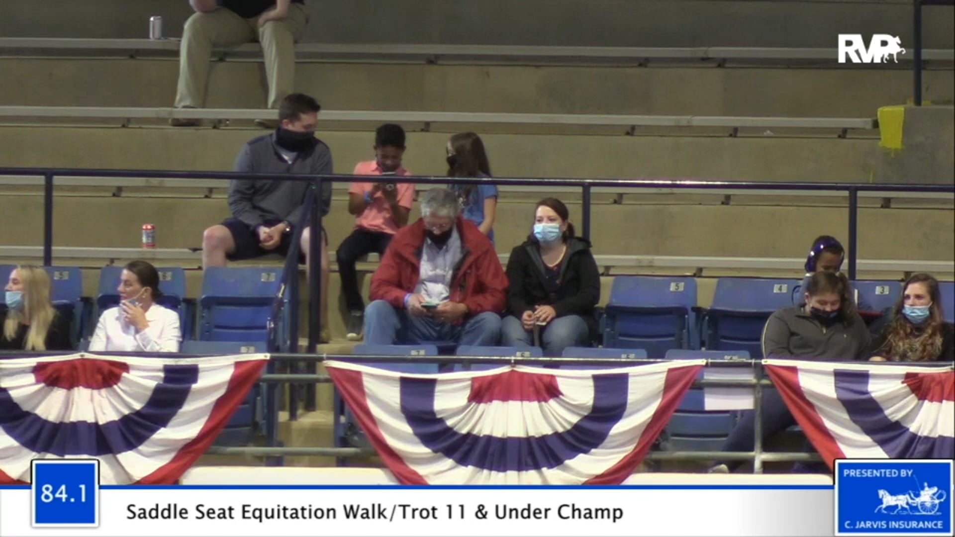 2020 BB - Class 84.1 Saddle Seat Equitation Walk:Trot
11 & Under Championship