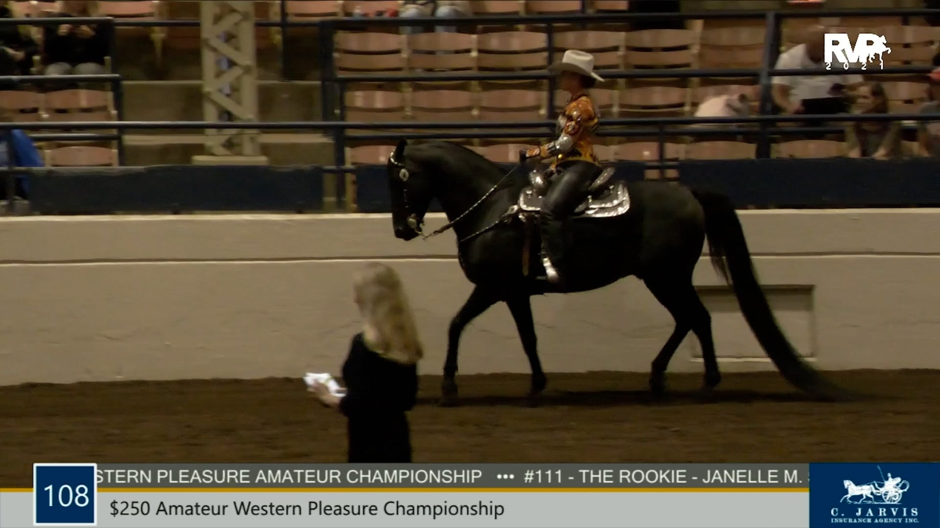 MJ21 - Class 108 - $250 Amateur Western Pleasure Championship