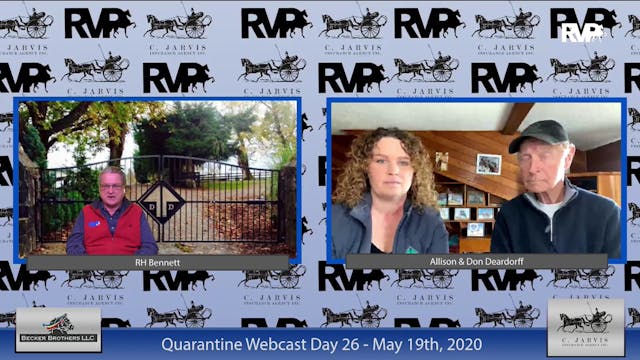 Quarantine Webcast - May 19 - Day 26