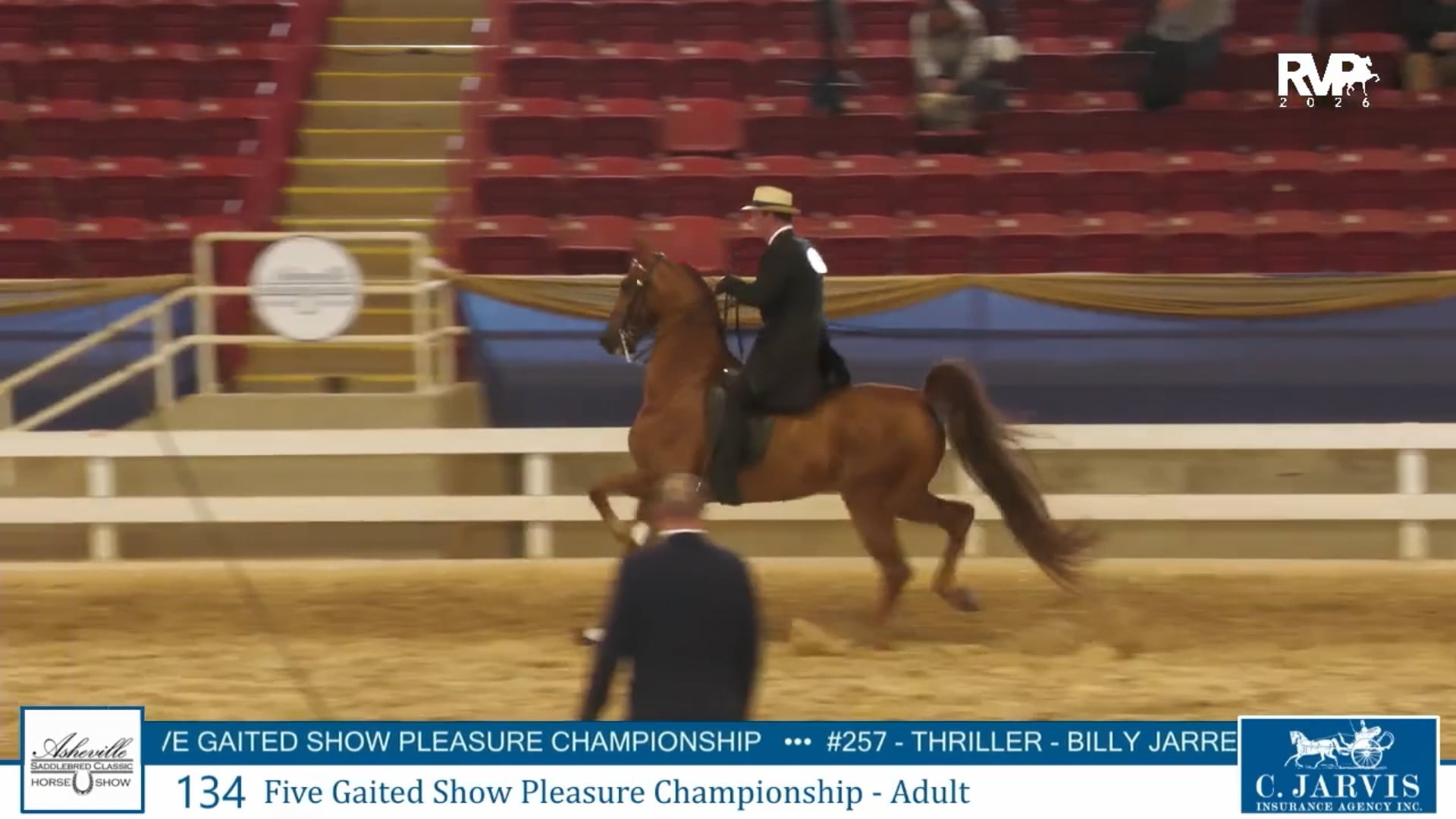 ASC26 - Class 134 - Five Gaited Show Pleasure Championship Adult