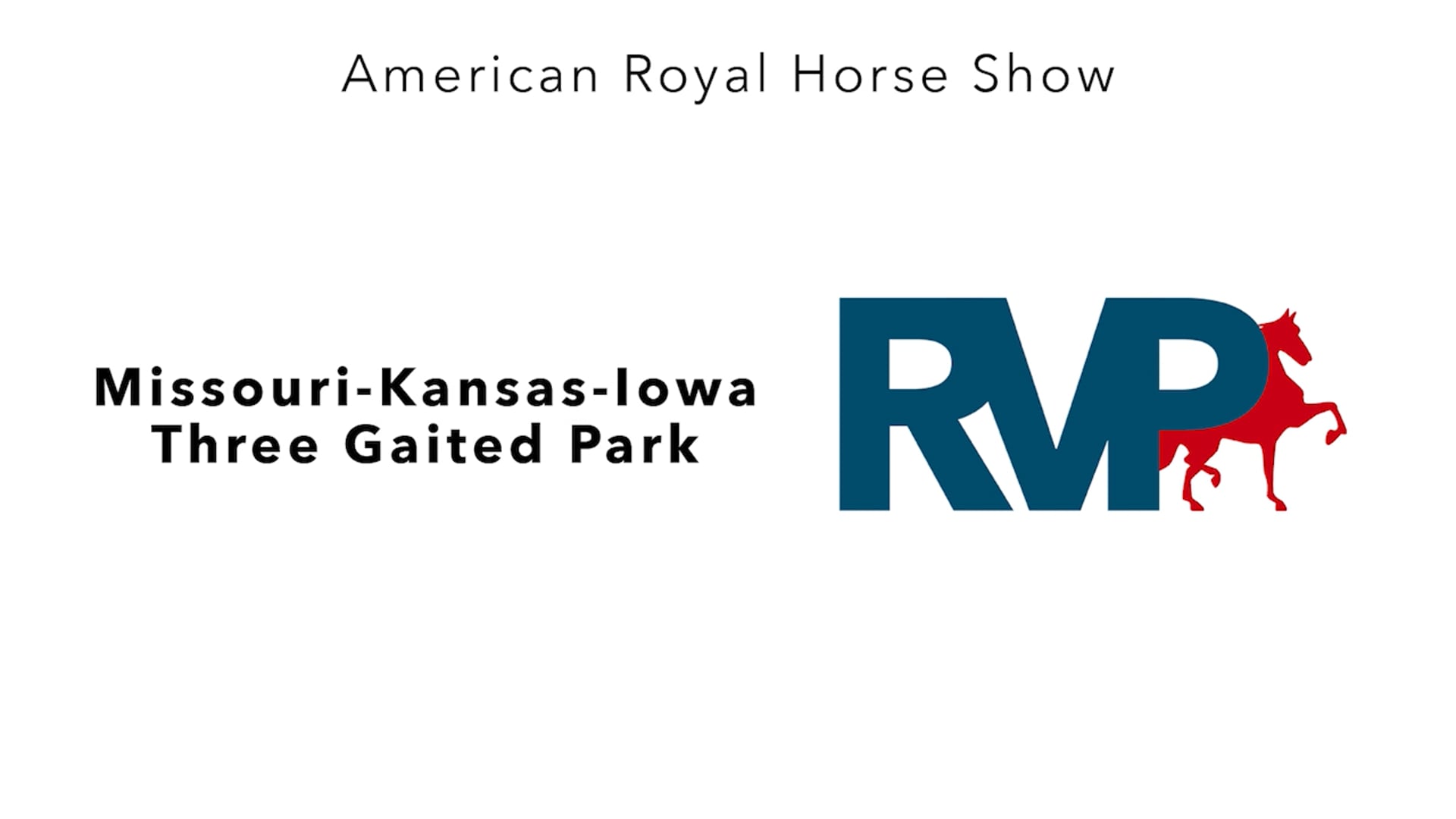 AR24 - Class 30 - Missouri-Kansas-Iowa Three Gaited Park