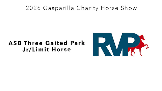 GC26 - Class 18 - ASB Three Gaited Pa...