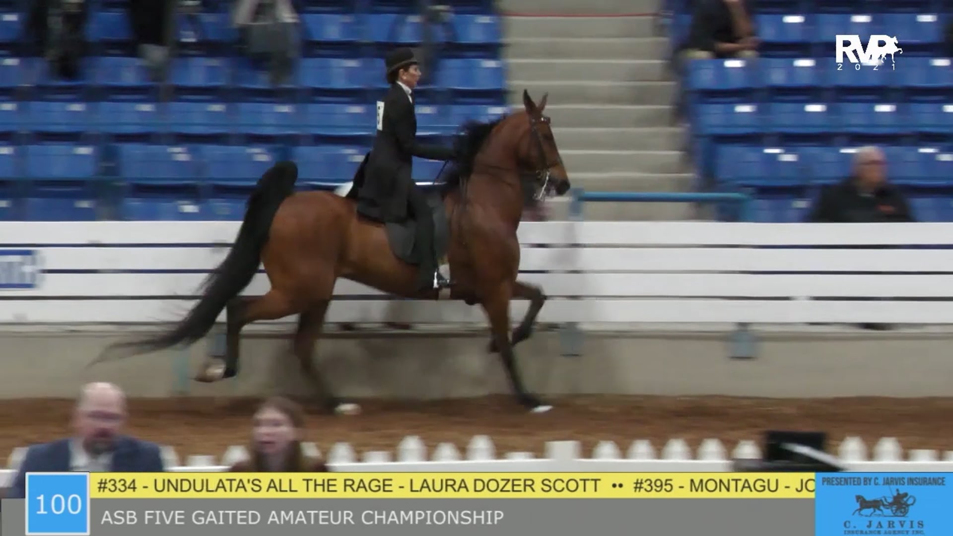 SSSF21 - Class 100 - ASB Five Gaited Amateur Championship