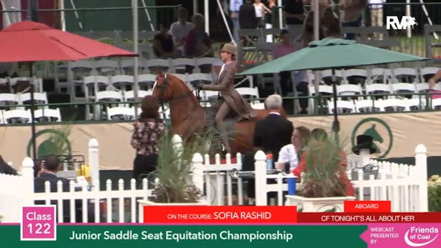 2015 LJL - Class 122 Junior Saddle Se...