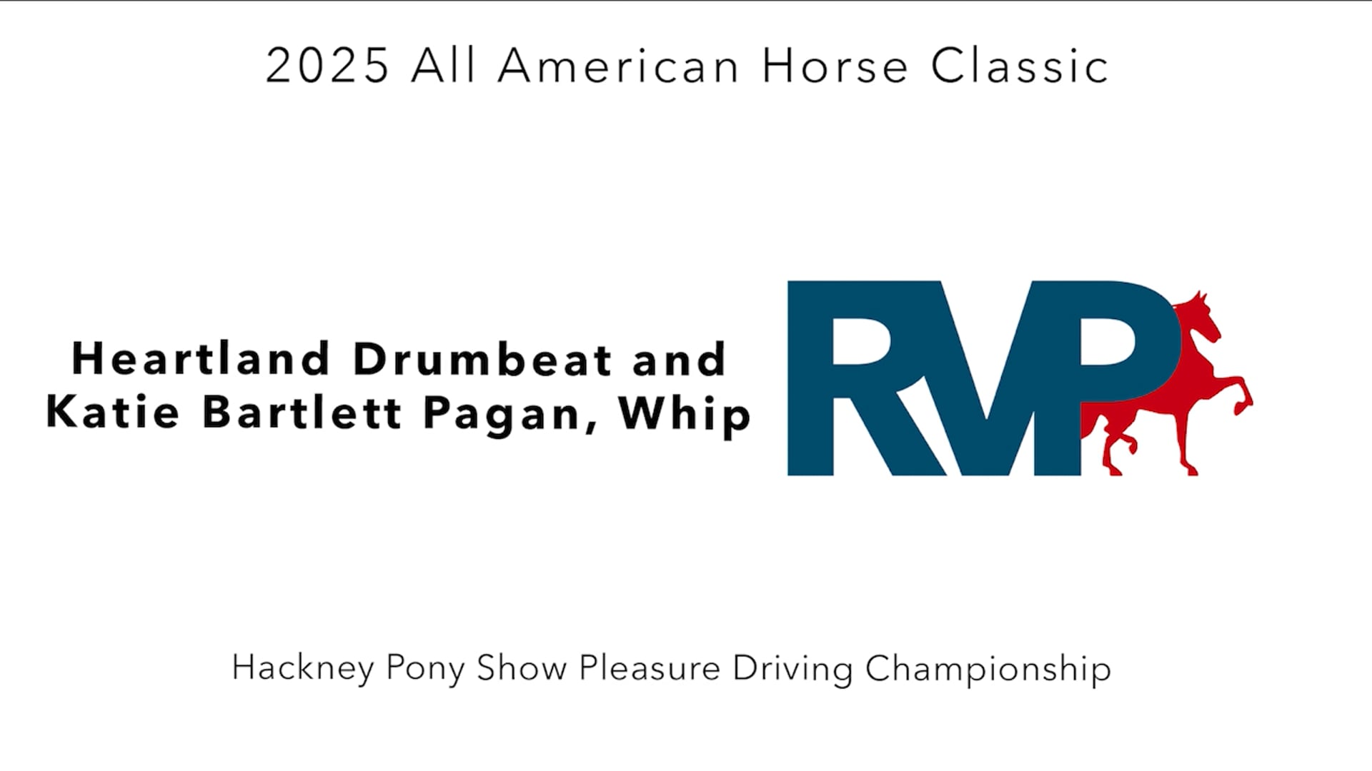 AAC25 - Class 147 - Heartland Drumbeat and Katie Bartlett Pagan, Whip