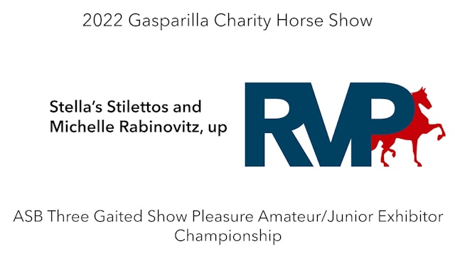 GASP22 - Class 138 - Stella’s Stilettos and Michelle Rabinovitz, up