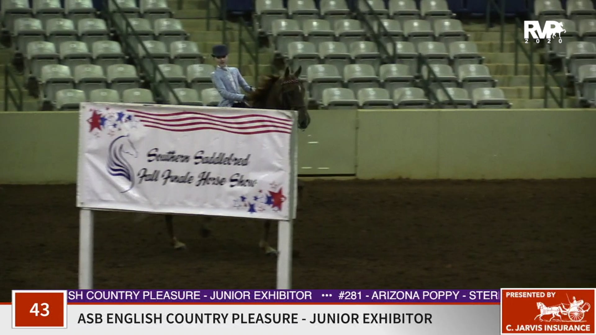 2020 SSFF - Class 43 ASB Junior Exhibitor English 
Country Pleasure