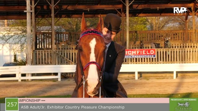 SB21 - Class 257 - ASB Adult Jr Exhib...