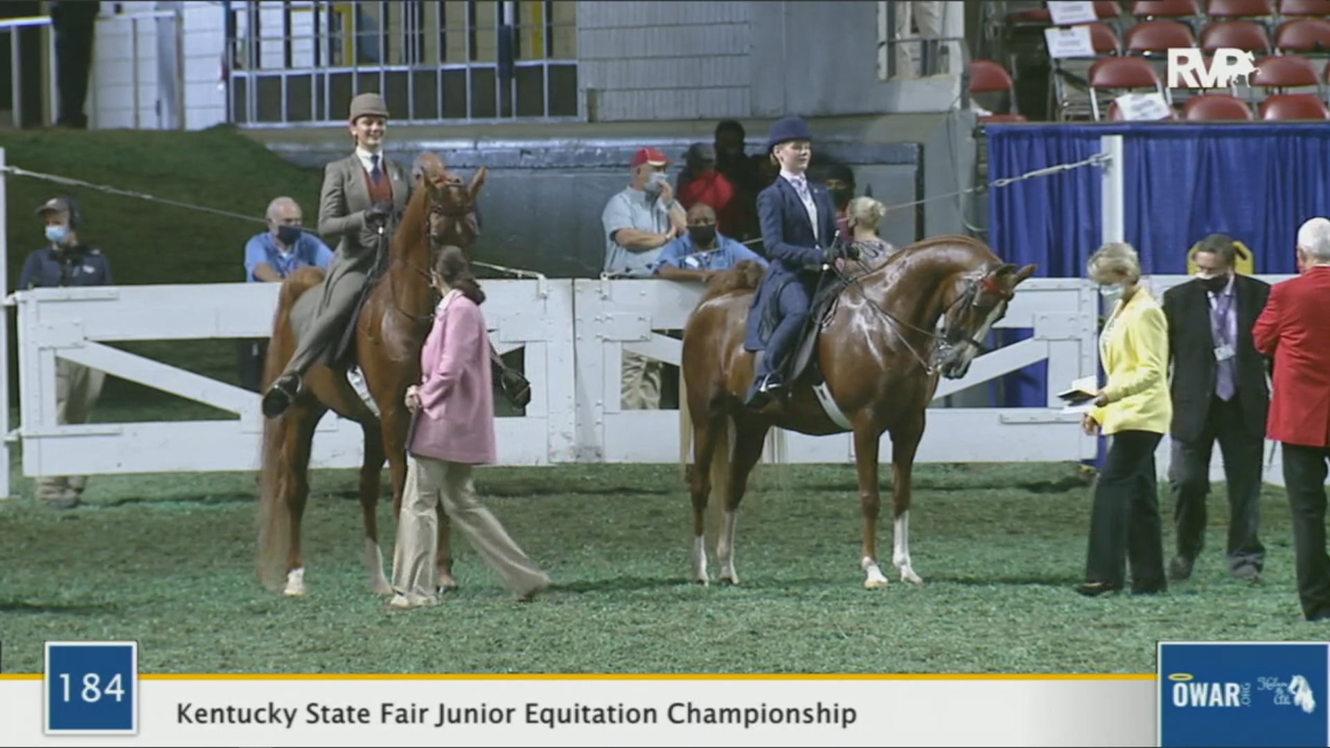 WCHS 2020 Class 184 - Kentucky State Fair Junior Equitation Championship