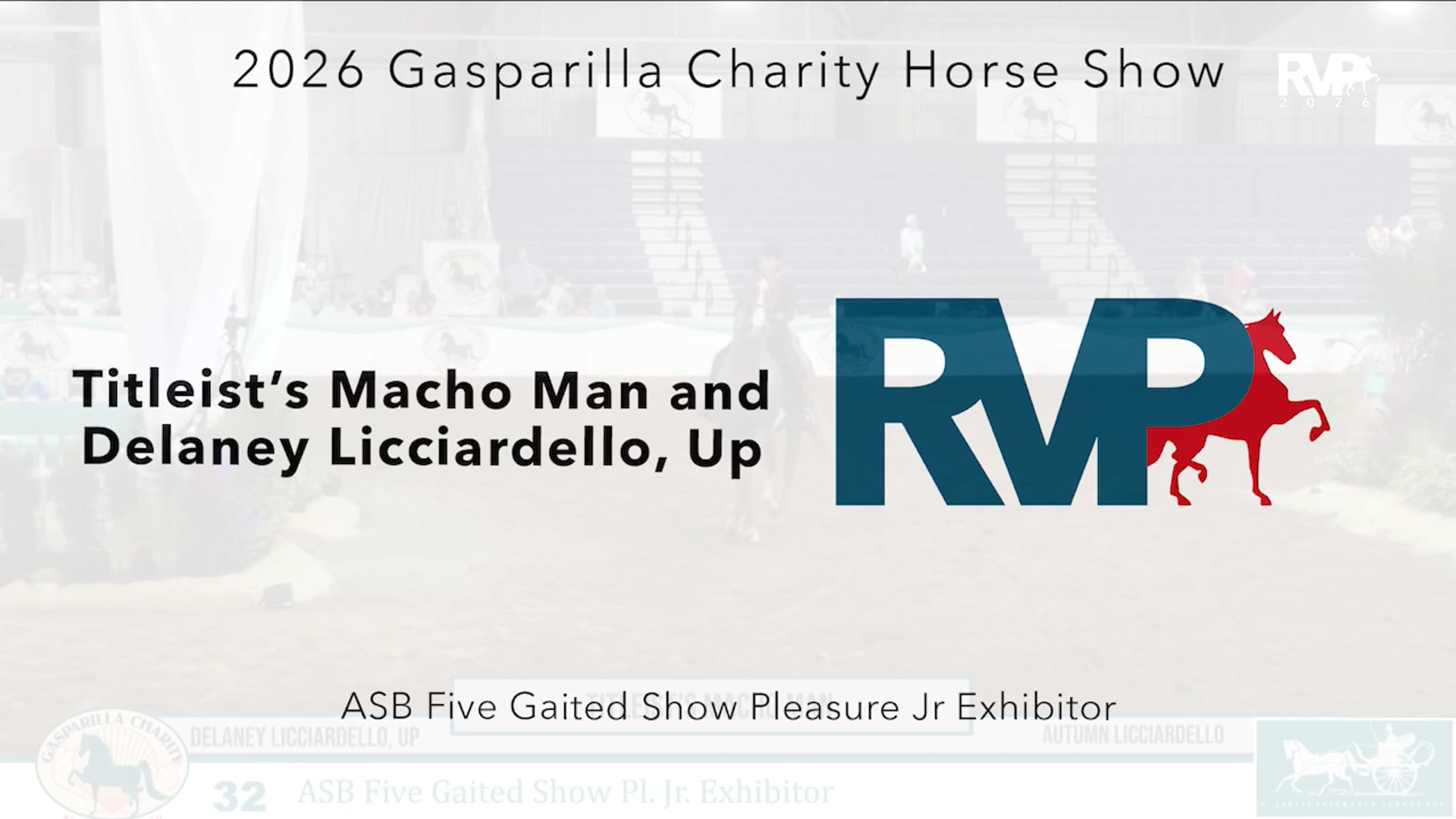 GC26 - Class 32 - Titleist's Macho Man and Delaney Licciardello, Up