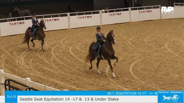 KFC23 - Class 36 - Saddle Seat Equita...