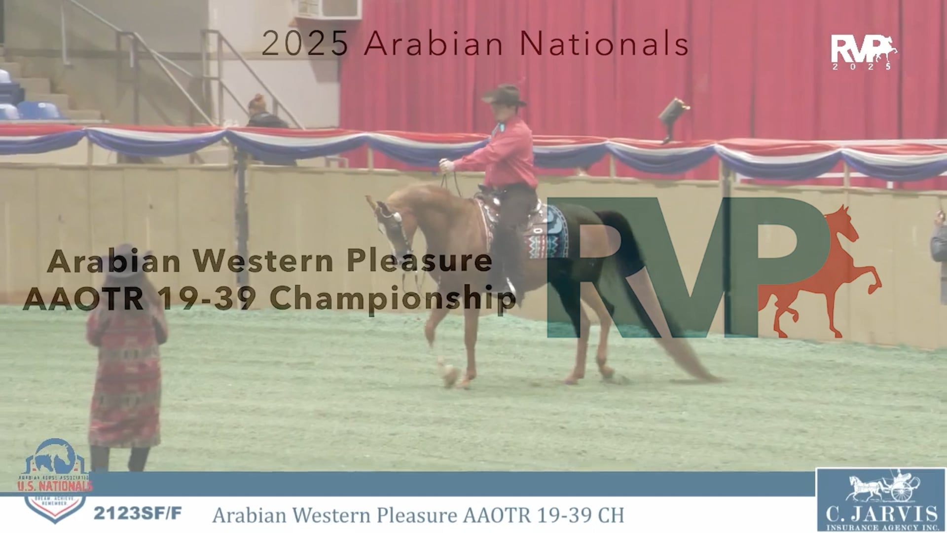 AN25 - Class 2123 - Arabian Western Pleasure AAOTR 19-39 Championship