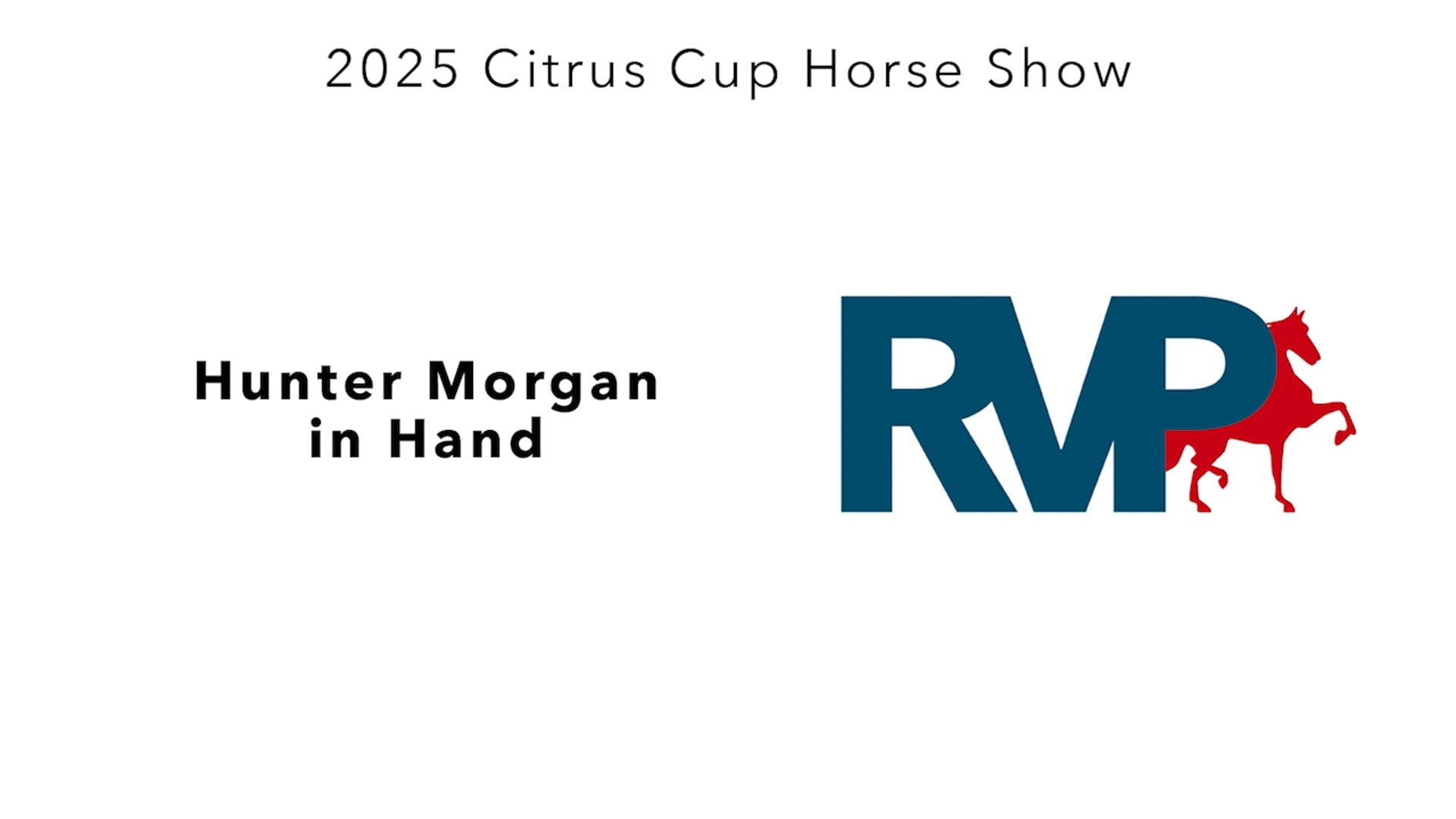 CC25 - Class 14 - Hunter Morgan in Hand