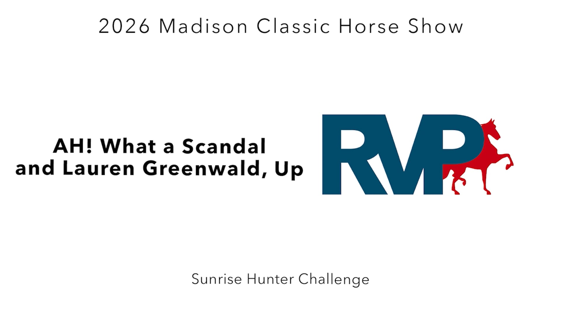 MC26 - Class 39 - AH! What a Scandal and Lauren Greenwald, Up