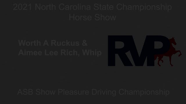 NCSC21 - Class 98 - Worth A Ruckus & ...