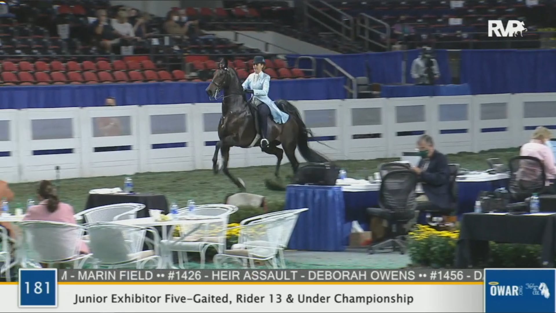 WCHS 2020 Class 181 - Junior Exhibitor, Rider 13 & Under Championship