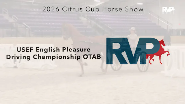 CC26 - Class 209 - USEF English Pleas...