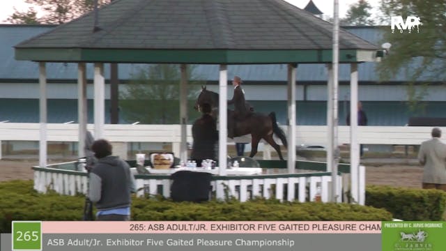 SB21 - Class 265 - ASB Adult Jr Exhib...