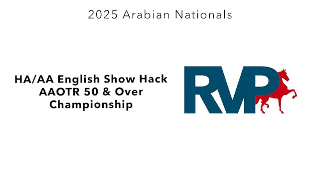 AN25 - Class 3334 - HA-AA English Sho...